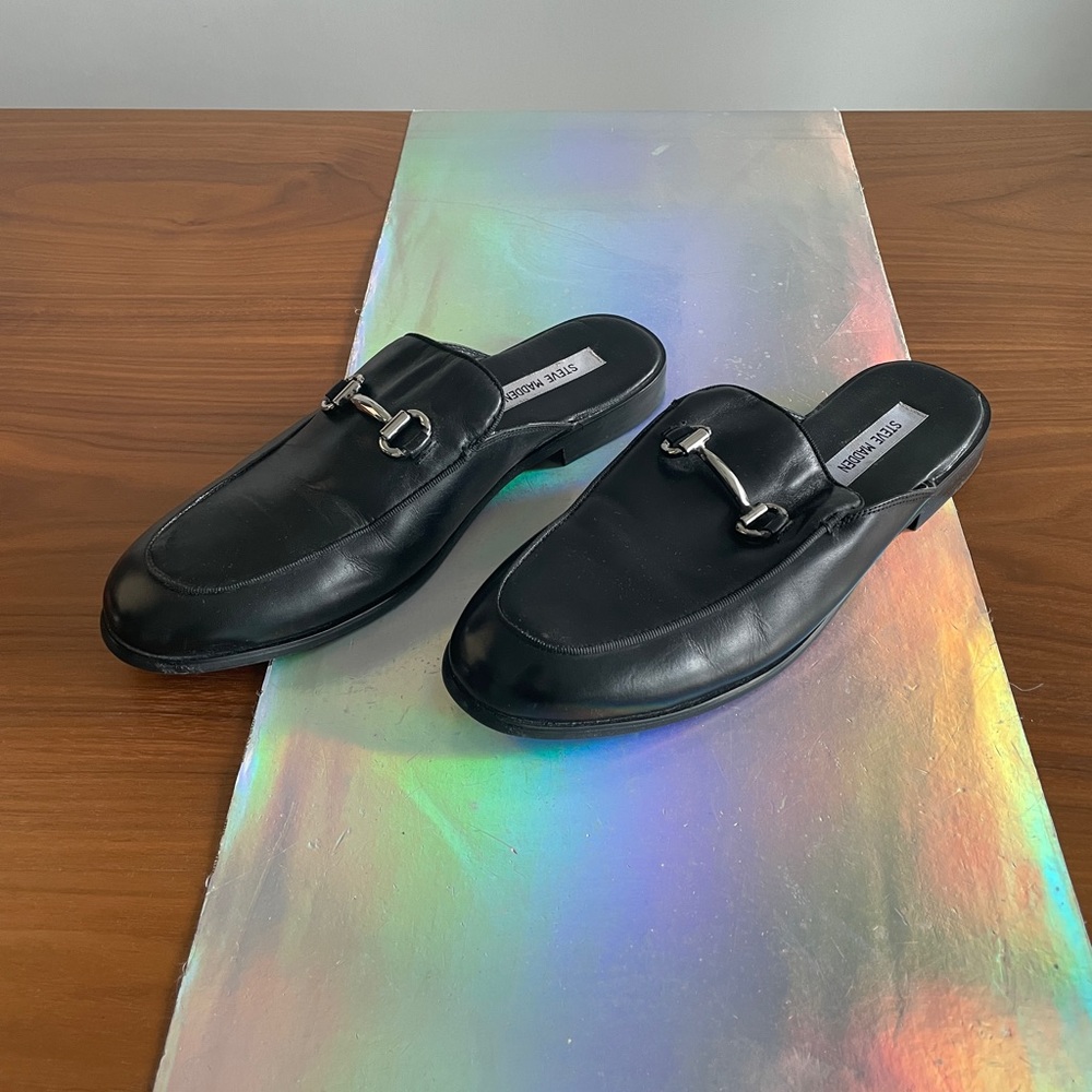 Steve Madden Swavey Formal Genuine Leather Slip-Ons size US 10 / EU 42